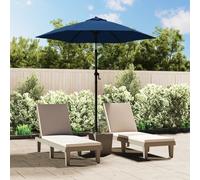 Parasol Anthracite Aluminium Terrasse Arrière-cour Jardin Extérieur vidaXL