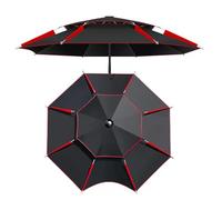 Parasol Anti-UV - Parasol De Plage - Inclinable - Réglable - Camping - La Randonnée - Piscine - Parapluie De Pêche Pliable - Étanche(240cm/7.8ft)