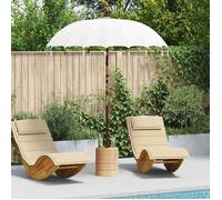 Parasol balinais - desgin moderne - 1 PC - contre le soleil - Crème 190x190x260 cm V3777