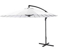 parasol Banana Shanghai 300 cm aluminium/polyester blanc