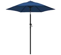 vidaXL Parasol Aluminium 200 x 224 cm Bleu