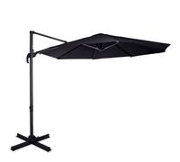 Parasol cantilever Bardolino 300cm - Premium parasol | Anthracite/Noir