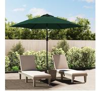 vidaXL Parasol déporté 42203 – 3 m – LED intégrées – Vert