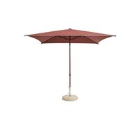 Parasol Carré Terrazza Blanc Cassé/ Bordeaux