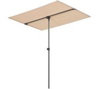 Parasol Carsoli inclinable à 360° rectangulaire 180 x 130 cm sable [pro.tec] Sable G