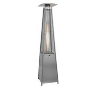 Parasol chauffant - Acier - Gris - 13kW