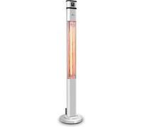Blumfeldt Heat Guru 2000W Chauffage Infrarouge sur Pied Argent