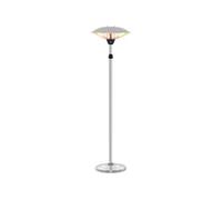 Parasol chauffant design IRS 2020 de 2000 watts en aluminium et inox