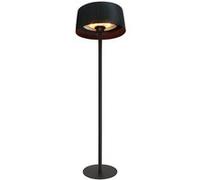 Parasol chauffant électrique Sirmione Noir - FAVEX - Extérieur - 3 Puissances de Chauffe - 74 x 74 x 224 cm, Noir Noir G
