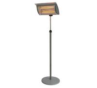 Parasol chauffant électrique Vérone - FAVEX - 2000 W - Taille ajustable 160-194 cm - Housse incluse