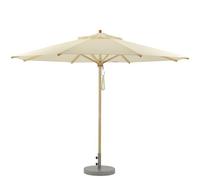 Parasol classique / Parasol naturel / Poulie Weishäupl 300 cm - WLKL300001