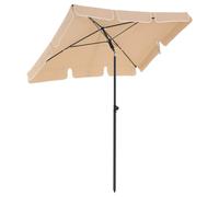 Parasol De Balcon Rectangulaire 1,8 X 1,25 M Protection Upf 50+ Ombrelle Toile Avec Revêtement En Pa Sac De Transport Terrasse Jardin Sans Socle Taupe Helloshop26 12_0001762 Multicolore
