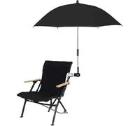 Parasol de chaise avec pince réglable pour chaise de plage, parasol universel pour toutes les positions, parasol portable à clipser pour terrasse, tabouret de plage, poussette, fauteuils roulants