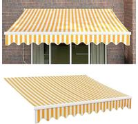Parasol de Covedo de jardin en tissu de rechange pour parasol durable s'ouvre Opex Dore Of The Canopy avec devant imperméable en polyester
