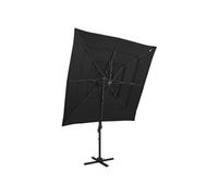 Parasol de Jardin à 4 Niveaux avec Mât en Aluminium, Pare-soleil de Patio, Abri de Soleil, Parasol de Plage Terrasse, 313826