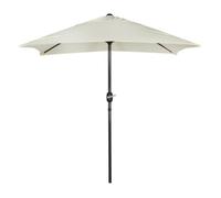 Parasol de jardin Aktive - Carré - Aluminium - Beige
