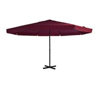 Vidaxl Parasol D'extérieur Avec Mât En Aluminium 500 Cm Rouge Bordeaux Rouge