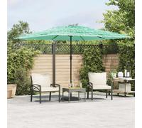 Parasol de Jardin avec Mât en Acier Parapluie Terrasse Balcon Extérieur vidaXL