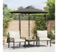 Parasol de Jardin avec Mât en Acier Parasol de Terrasse Parapluie Balcon vidaXL