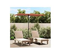 vidaXL Parasol de jardin 47341 – Mât en aluminium – Pare-soleil 2 x 1,5 m