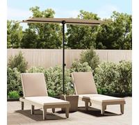 Parasol de Jardin avec Mât en Aluminium Pare-soleil Abri Patio Vert vidaXL