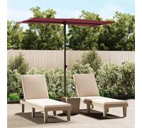 Parasol de Jardin avec Mât en Aluminium Pare-soleil Abri Patio Vert vidaXL