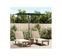 Parasol de Jardin avec Mât en Aluminium Pare-soleil Abri Patio Vert vidaXL