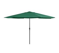 Parasol de Jardin avec Mât en Métal Pare-soleil Abri Patio Anthracite vidaXL