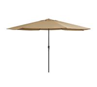 Parasol de Jardin avec Mât en Métal Pare-soleil Abri Patio Anthracite vidaXL