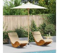 Parasol de jardin Bambou Ombre d'Extérieur Patio moderne sur terrasse vidaXL vid