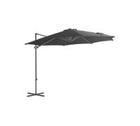 Parasol de Jardin en Porte-à-faux avec Mât en Acier, Pare-soleil de Patio, Abri de Soleil, Parasol de Terrasse, 44630