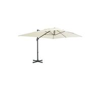 Parasol de Jardin en Porte-à-faux avec Mât en Aluminium, Pare-soleil de Patio, Abri de Soleil, Parasol de Terrasse 44633