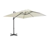 Parasol de Jardin en Porte-à-faux avec Mât en Aluminium Pare-soleil Vert vidaXL