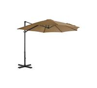 Parasol de Jardin en Porte-à-faux avec Poteau en Aluminium, Pare-soleil de Patio, Abri de Soleil, Parasol de 44623