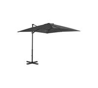 Parasol de Jardin en Porte-à-faux et Poteau en Aluminium, Pare-soleil de Patio, Abri de Soleil, Parasol de Plage 44618