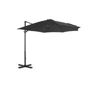 Parasol de Jardin en Porte-à-faux et Poteau en Aluminium, Pare-soleil de Patio, Abri de Soleil, Parasol de Plage 44622