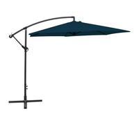 Parasol de Jardin en Porte-à-faux Pare-soleil Abri de Soleil Blanc Sable vidaXL
