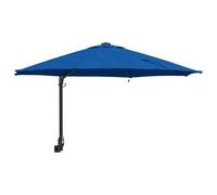 Parasol De Jardin Inclinable Moderne Avec Éclairage Led Extérieur 248 X 248 X 148 Cm En Polyester Azur Helloshop26 02_0058649 Multicolore