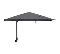 Vidaxl Parasol De Jardin Mural Avec Leds Antracite 248 Cm