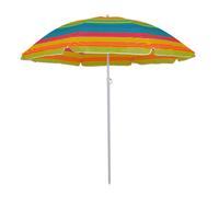Parasol de jardin Master Grill&Party diamètre 180 cm à rayures, modèles variés