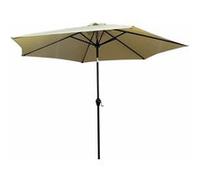 Parasol de jardin ORIENT avec inclinaison réglable en beige, Poids 4,5 kg Dimensions L270 x l270 x H235 cm Beige