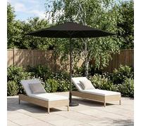 Vidaxl Parasol De Jardin 270 X 270 Cm Polyester Rectangulaire Crème