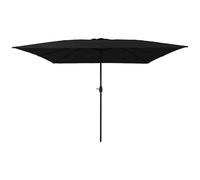 Parasol De Jardin Carré Vidaxl 295x245 Cm Blanc Sable