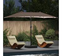 Parasol de jardin Polyester Structure d'Ombre Extérieure Patio d'Été vidaXL vida