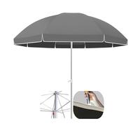 Parasol de luxe réglable pour extérieur, parasol élégant pour jardin, parasol lumineux avec éclairage LED, parfait pour terrasse, cour et piscine