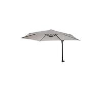 Parasol de mur Casoria déporté, pour balcon ou terrasse, 3m inclinable sable