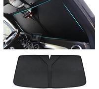 Parasol de Pare-Brise de Voiture, pour Ford F150 Raptor 2008-2014, Teinte de Soleil du Pare-Brise,A-Black