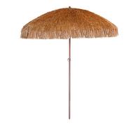 Parasol de Plage à Franges "Hawai" 200cm Marron