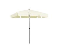 Parasol de Plage Abri de Soleil Parasol de Jardin Parasol de Patio Terrasse Extérieur Anti-UV Anti-décoloration Jaune 314727
