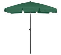 Parasol de Plage Anthracite 200x125 cm Abri de Soleil Jardin Extérieur vidaXL